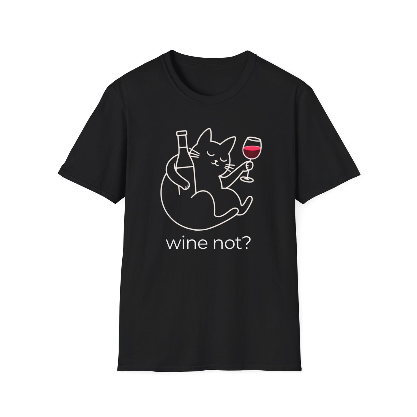 Wine Not? Cat T-Shirt