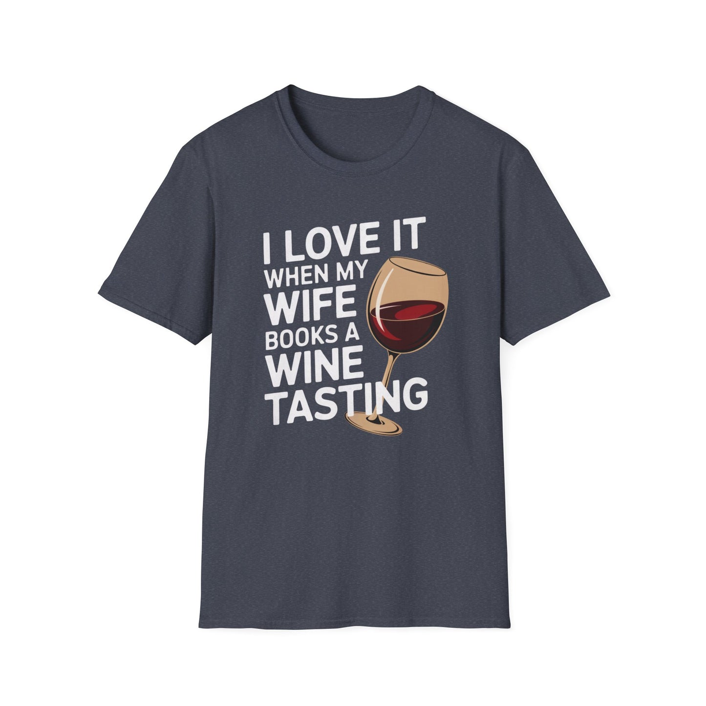 Wine-Obsessed Husband T-Shirt