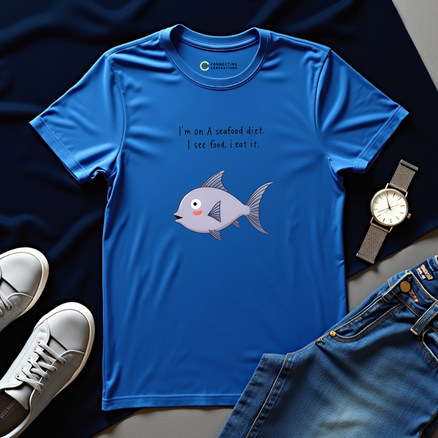 Seafood Diet T-Shirt