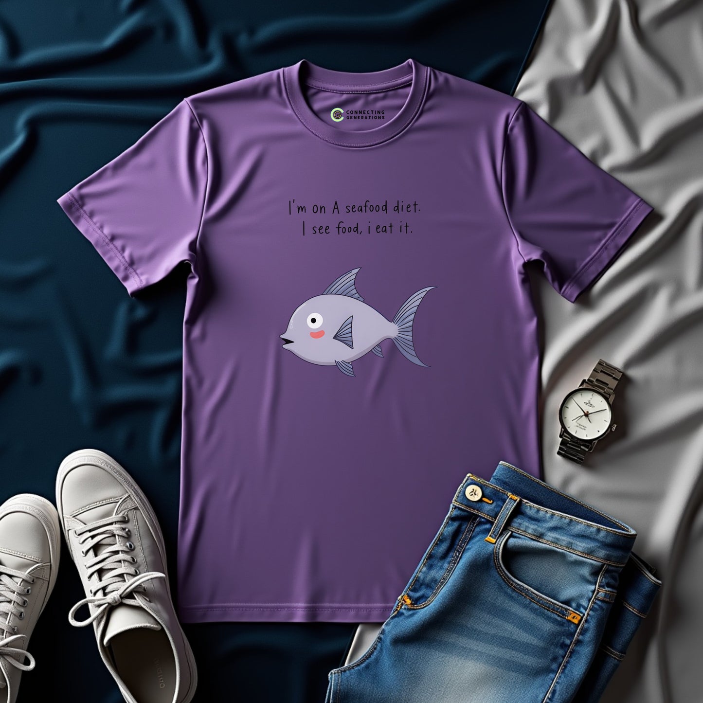 Seafood Diet T-Shirt