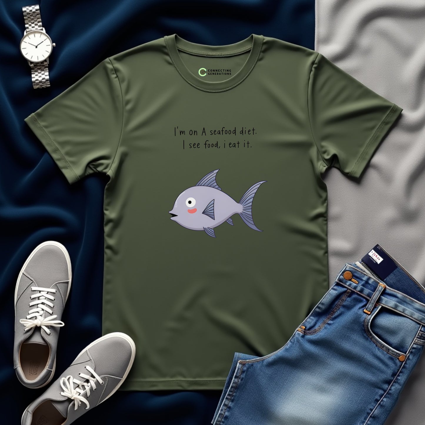 Seafood Diet T-Shirt