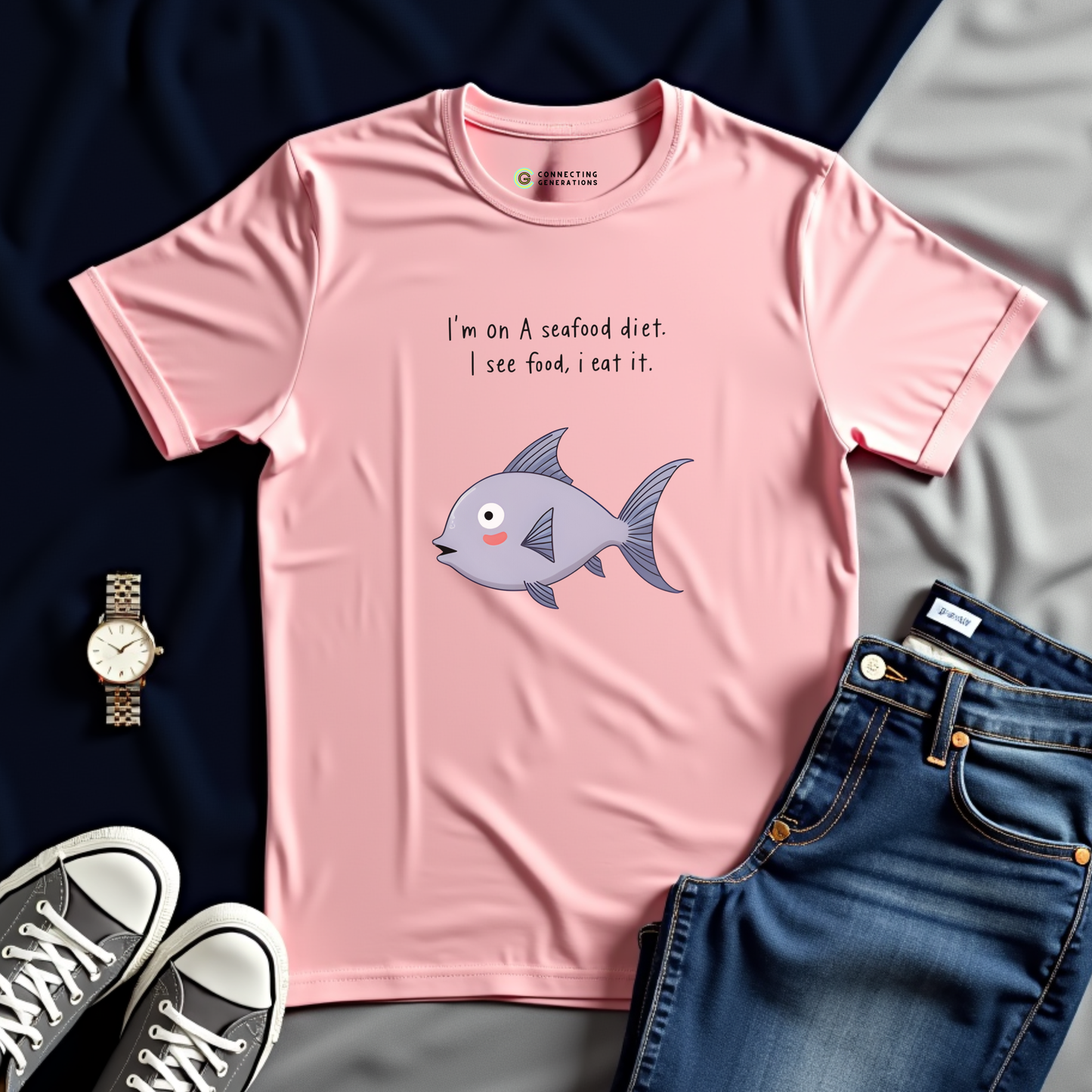Seafood Diet T-Shirt