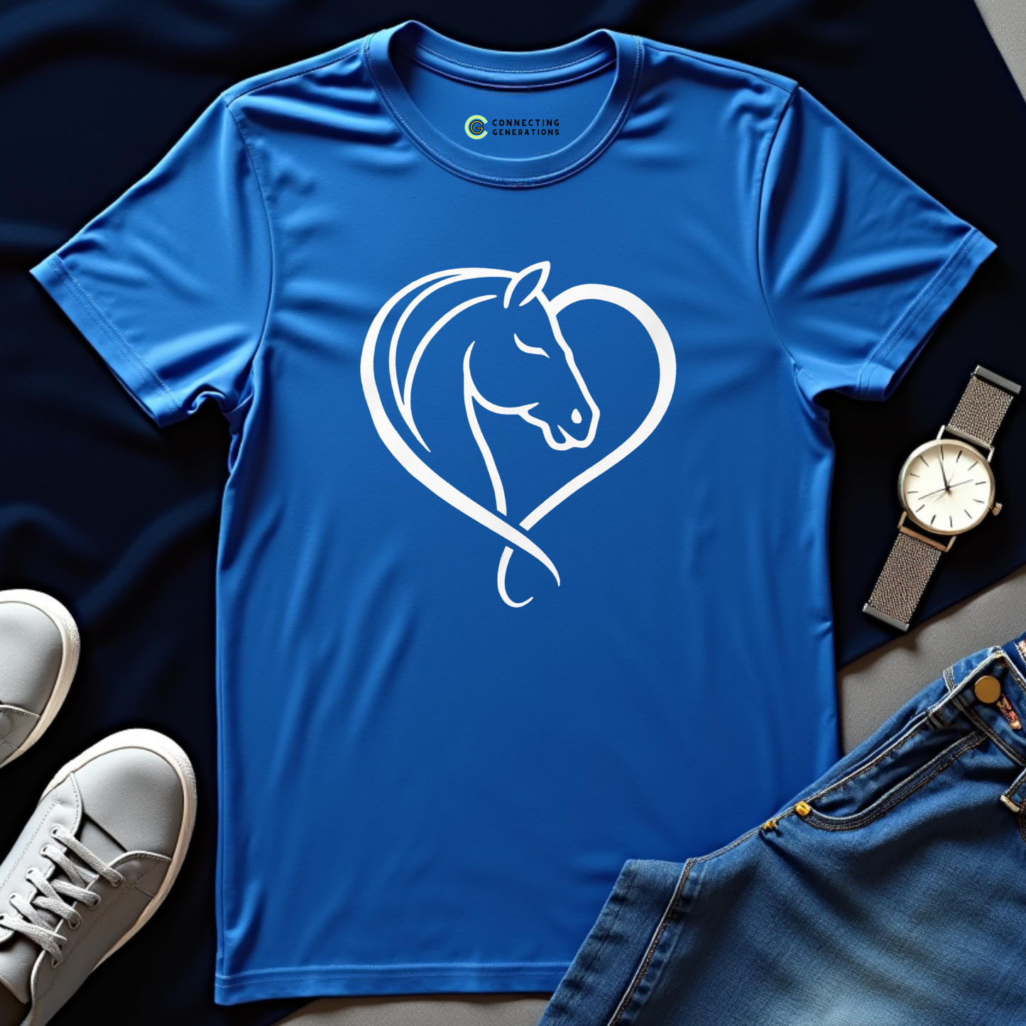 Heartfelt Horse Love T-Shirt