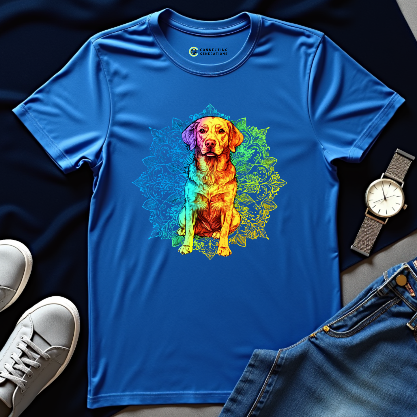 Psychedelic Pup T-Shirt
