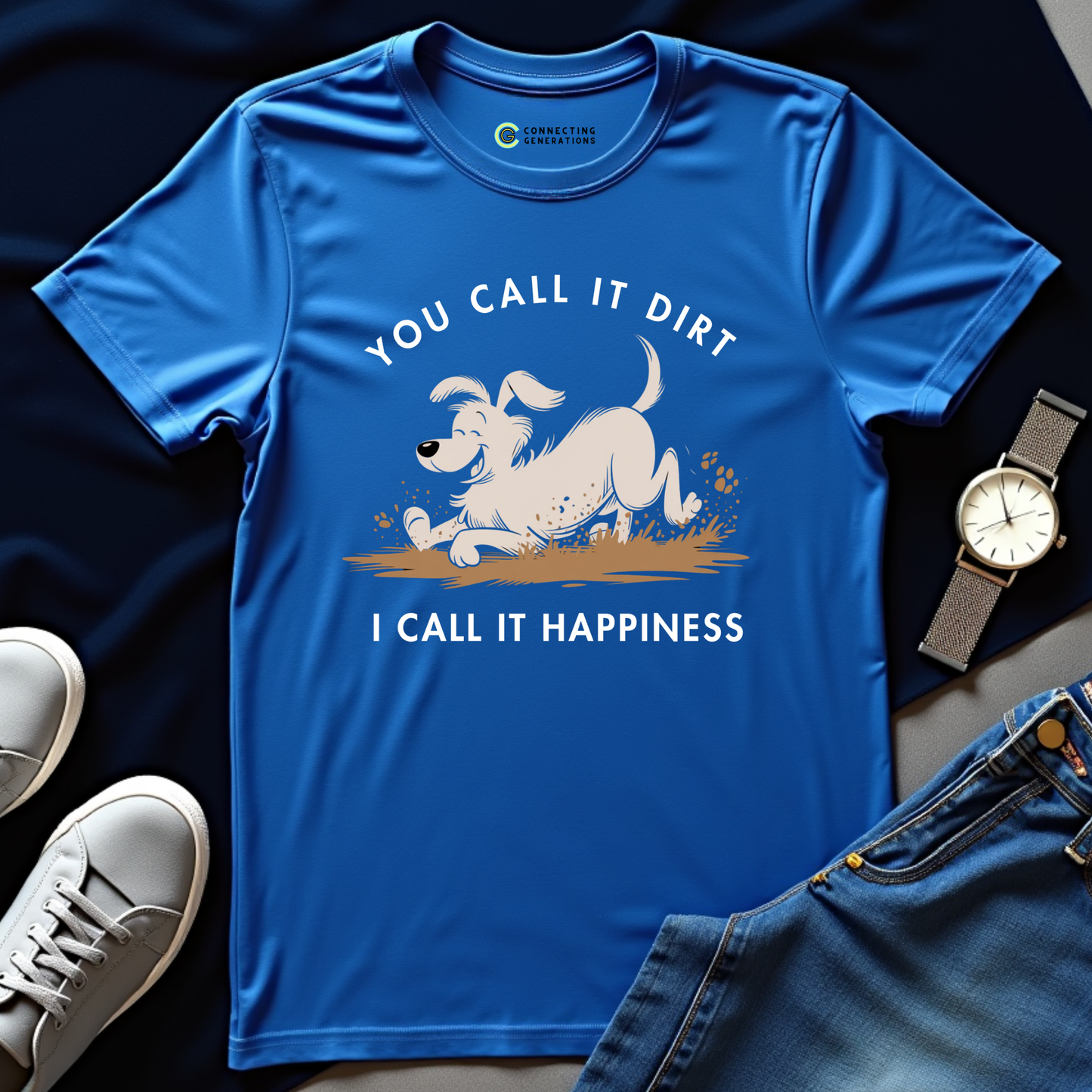 Dirt-Loving Dog T-Shirt