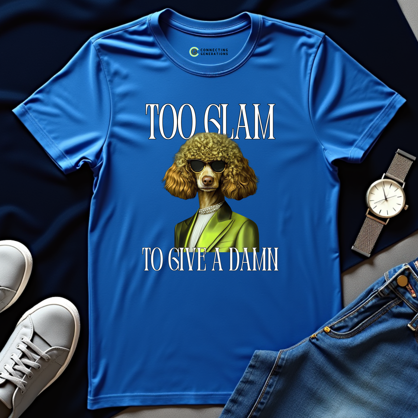 Glamorous Poodle T-Shirt