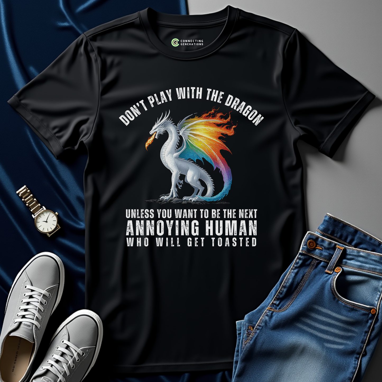 Dragon's Toasted Warning T-Shirt