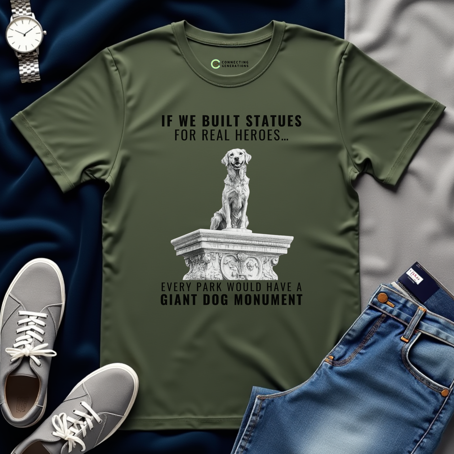 Heroic Paws T-Shirt