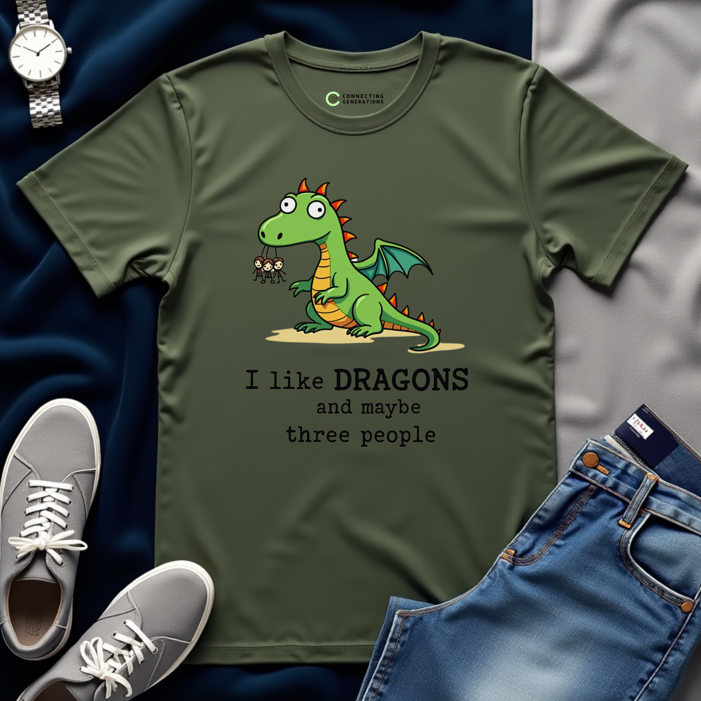 Selective Social Dragon T-Shirt