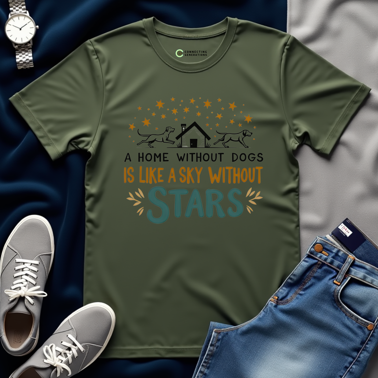 Home & Paws T-Shirt