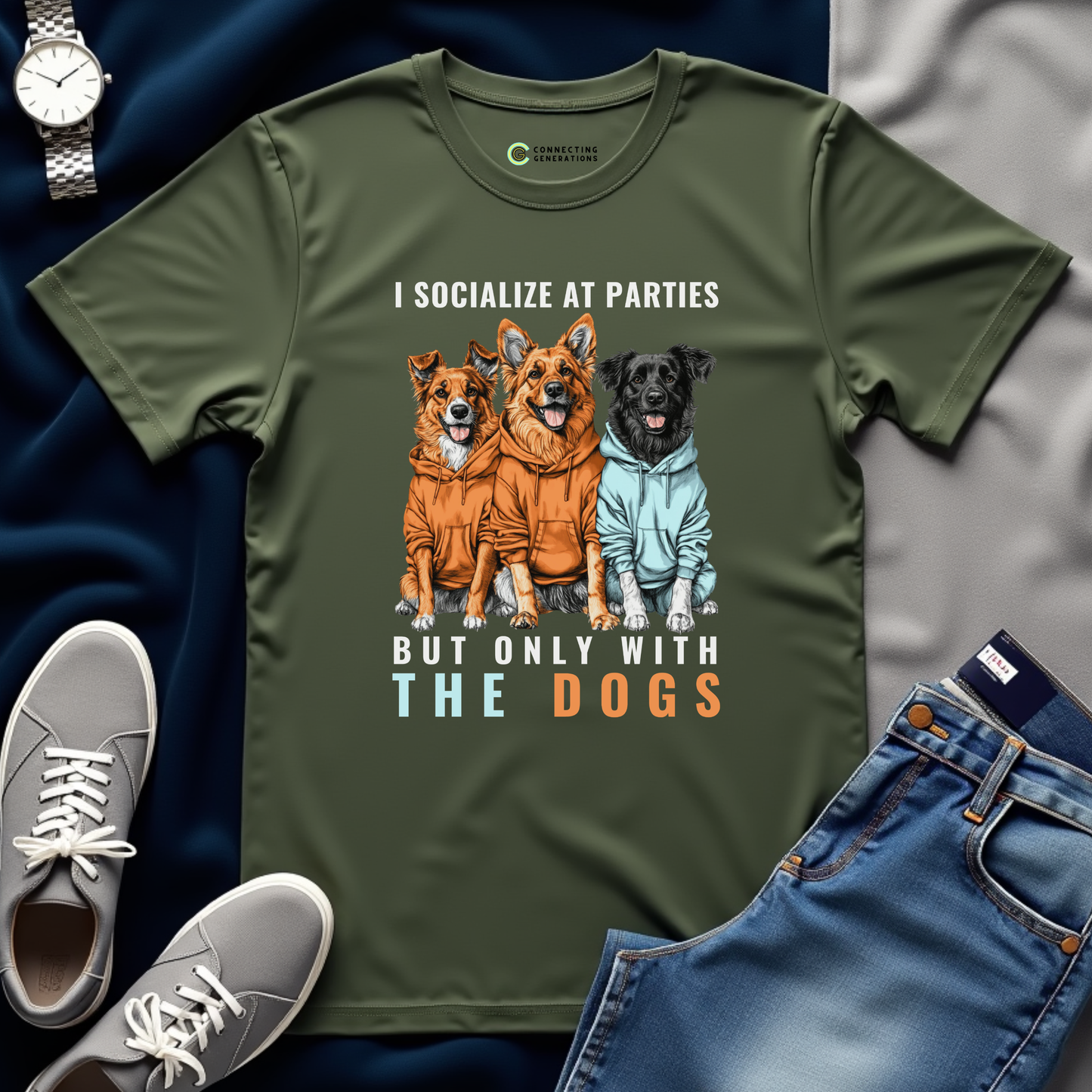 Dog Party Socializer T-Shirt