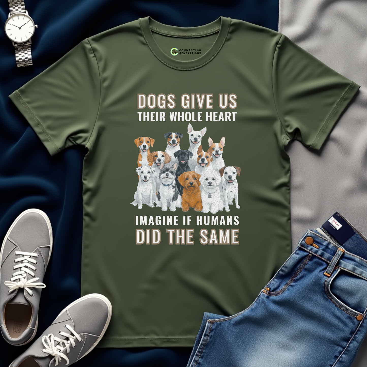 Wholehearted Canine Love T-Shirt