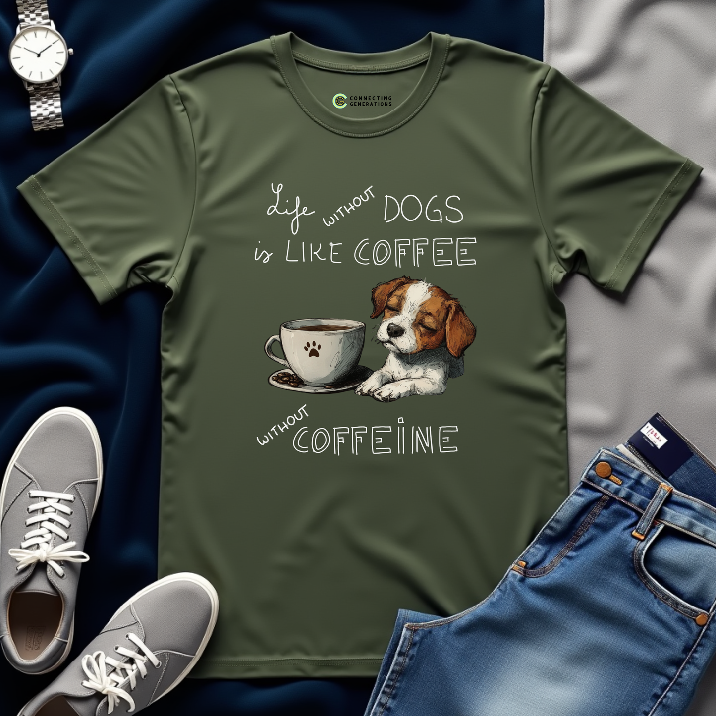Dog-Powered Life T-Shirt