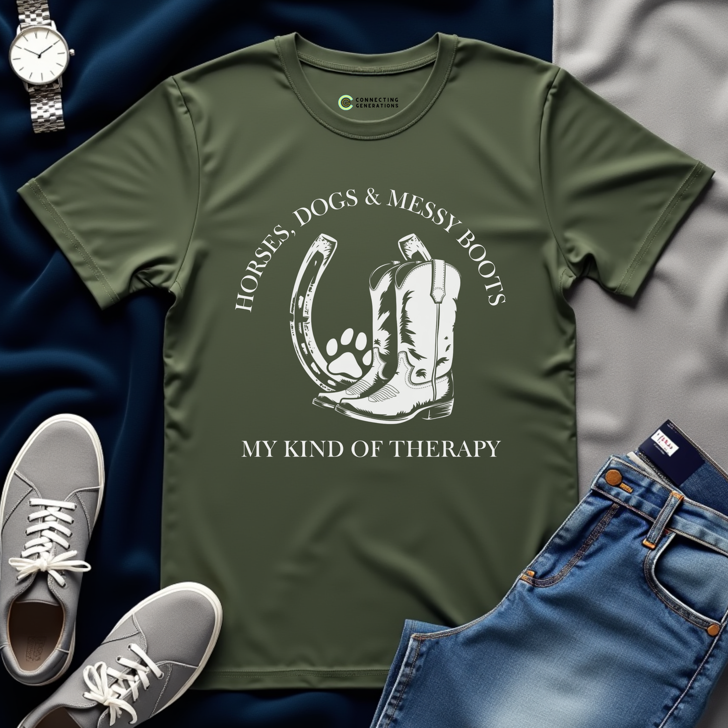 Animal Lover Therapy T-Shirt