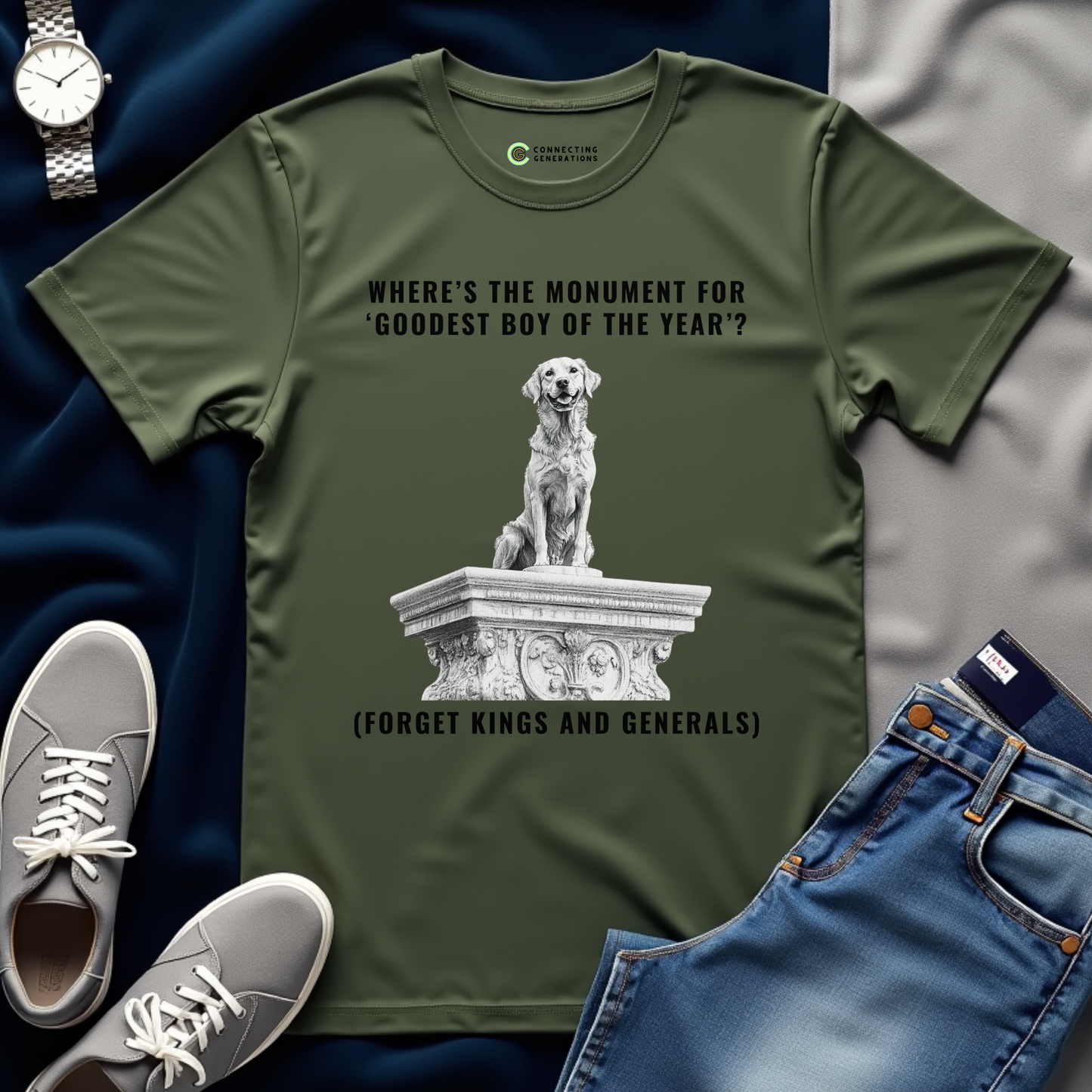 Goodest Boy Monument T-Shirt