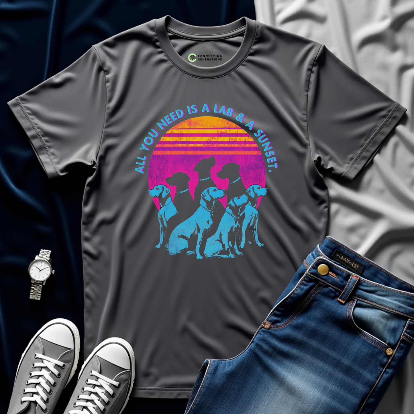Lab & Sunset T-Shirt