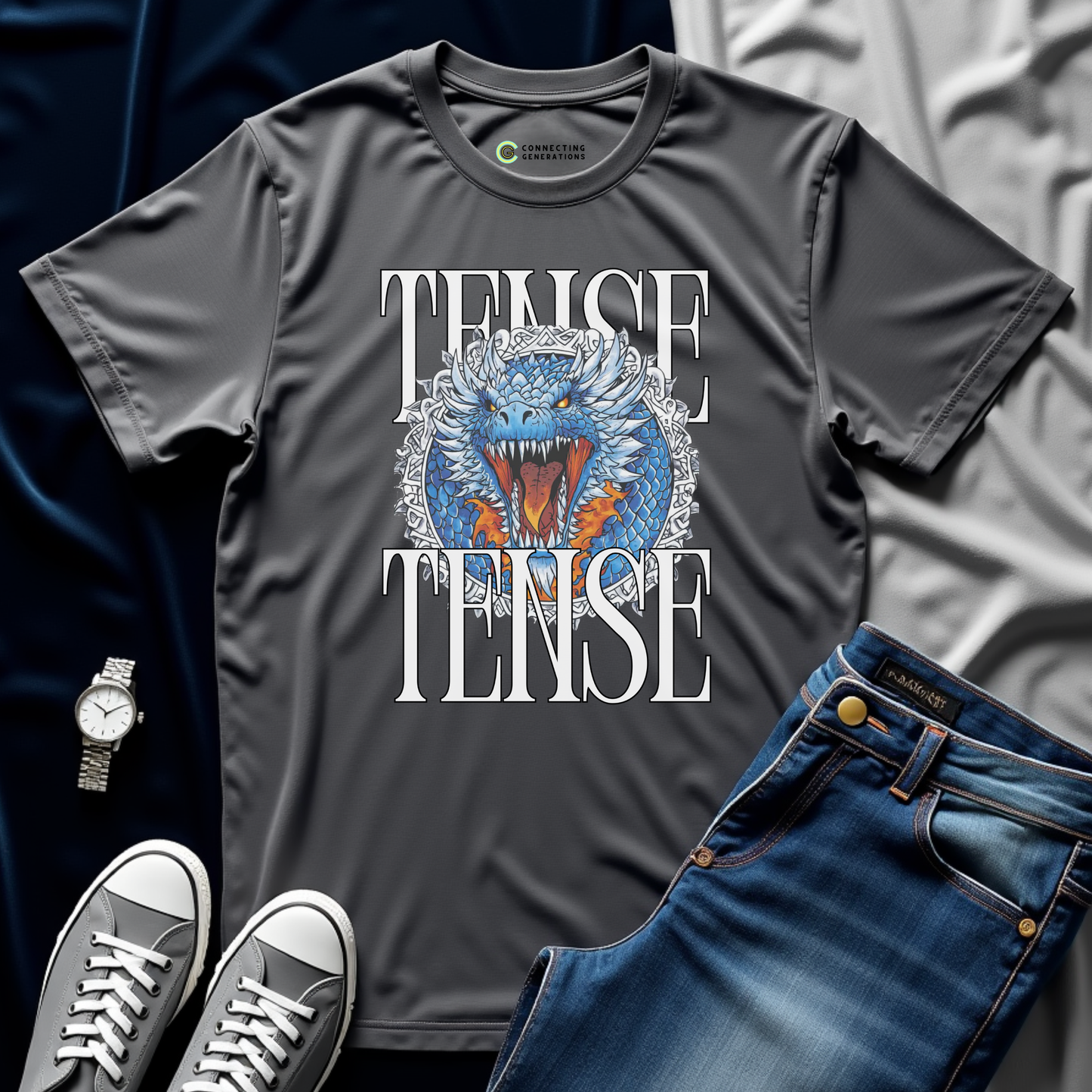 Tense Dragon Emblem T-Shirt