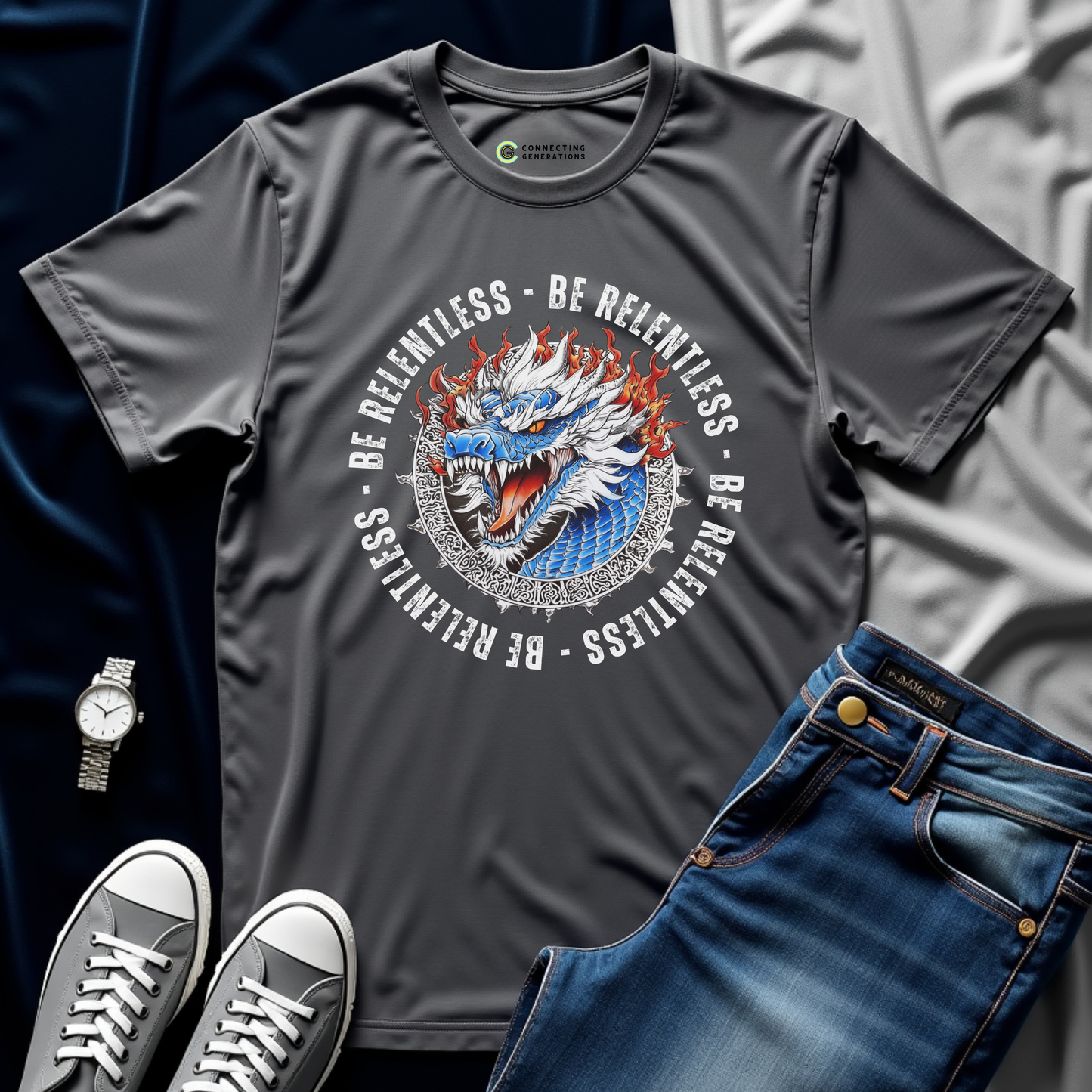 Be Relentless Dragon T-Shirt