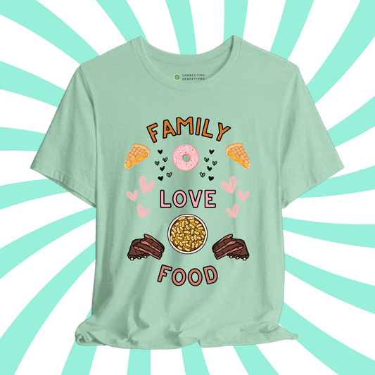 Family, Love & Food T-Shirt