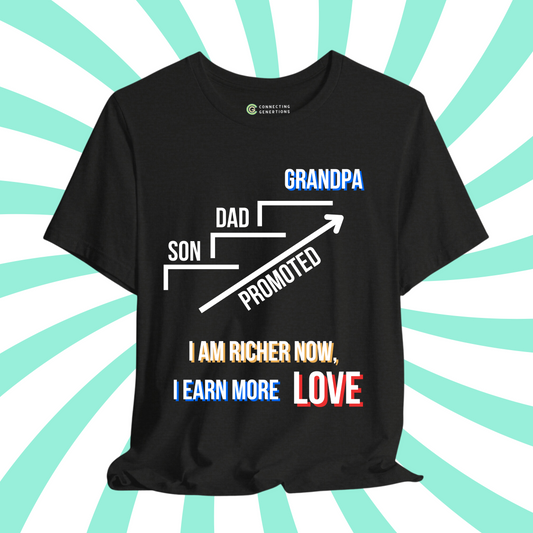 Promoted to Grandpa T-Shirt