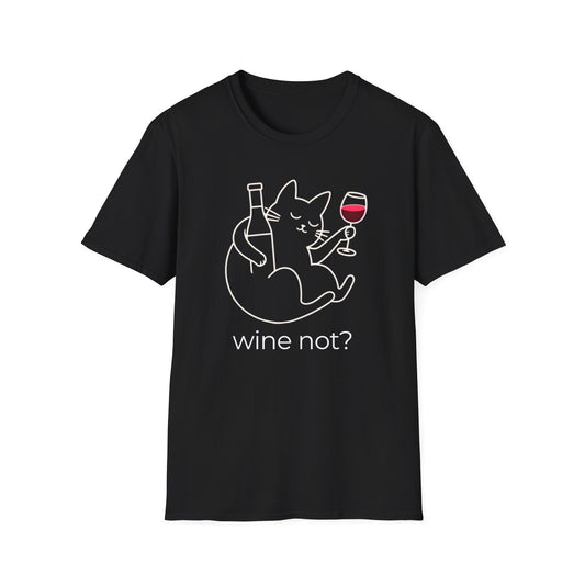 Wine Not? Cat T-Shirt