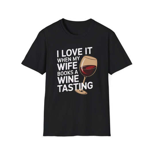 Wine-Obsessed Husband T-Shirt