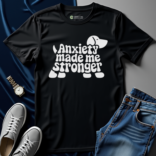 Anxiety Warrior Dog T-Shirt