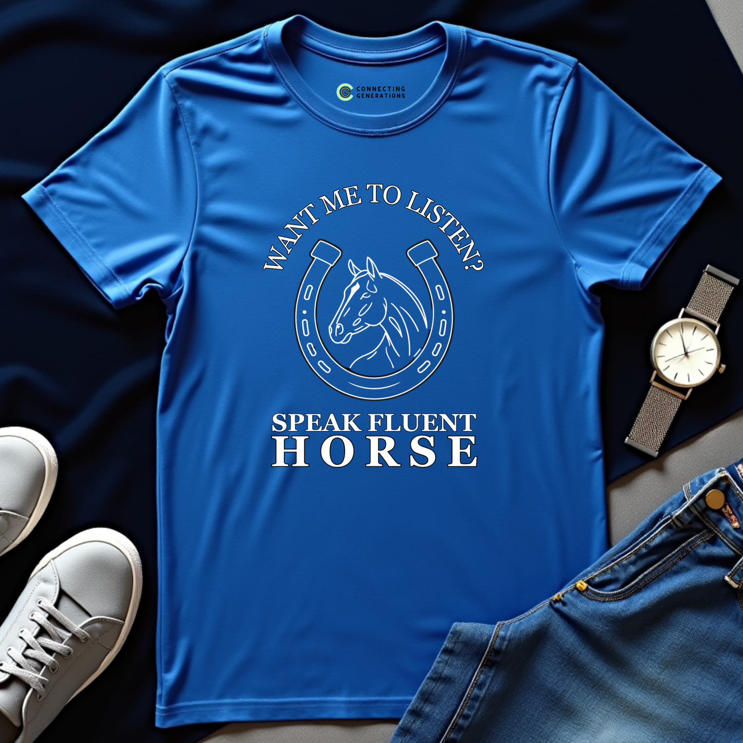 Fluent Horse Speaker T-Shirt