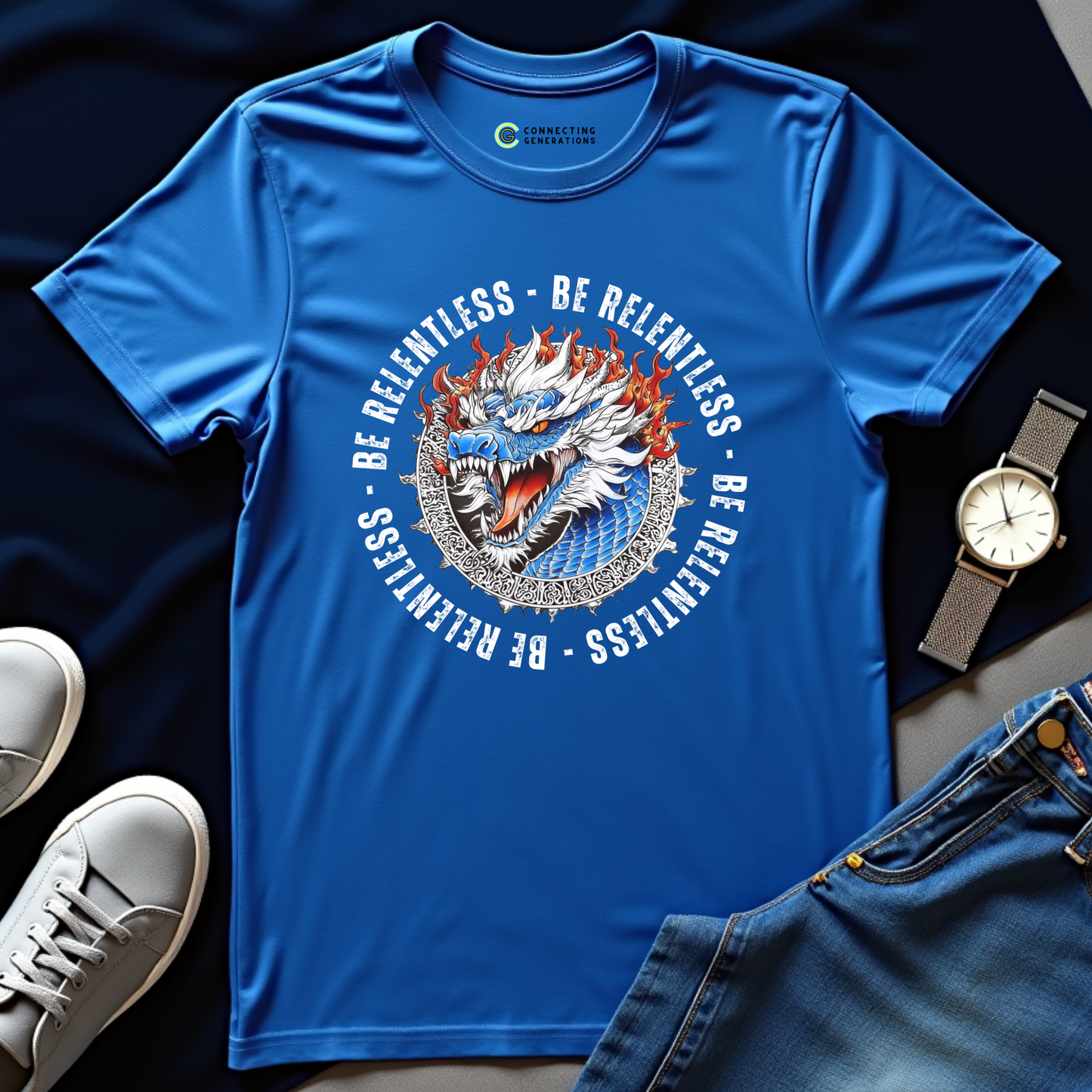 Be Relentless Dragon T-Shirt