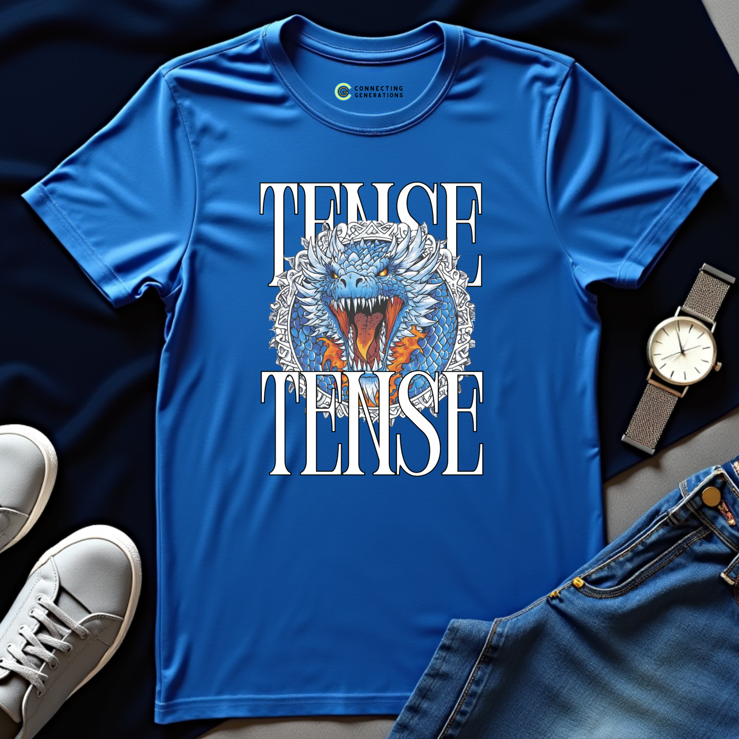 Tense Dragon Emblem T-Shirt