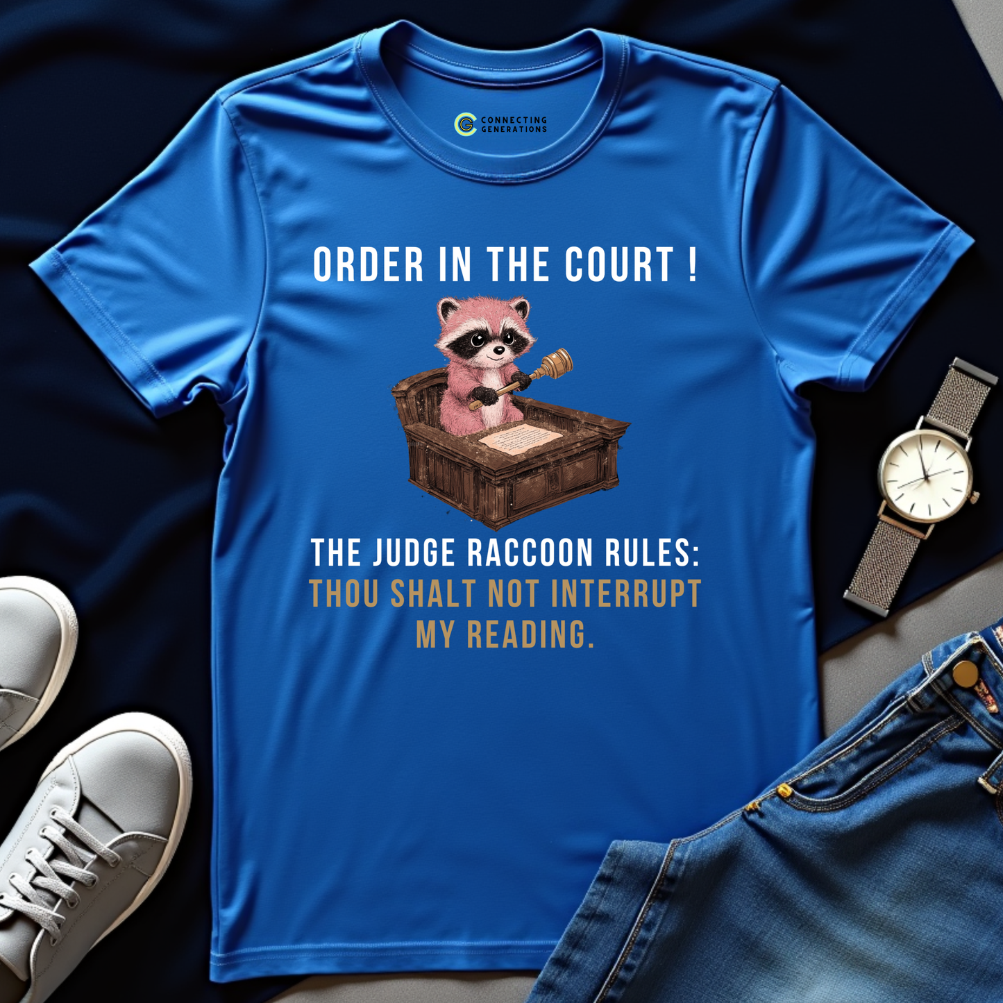 Court in Session Raccoon T-Shirt