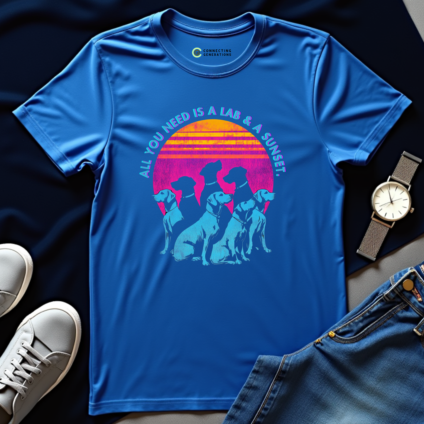 Lab & Sunset T-Shirt