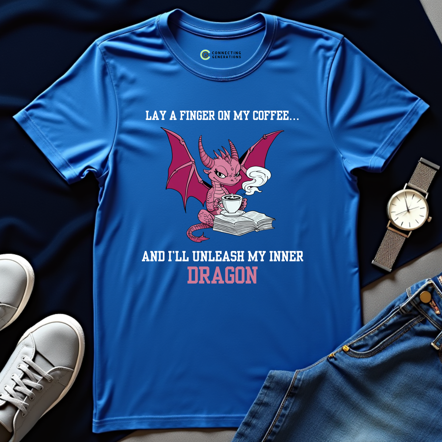 Coffee & Dragon Rage T-Shirt