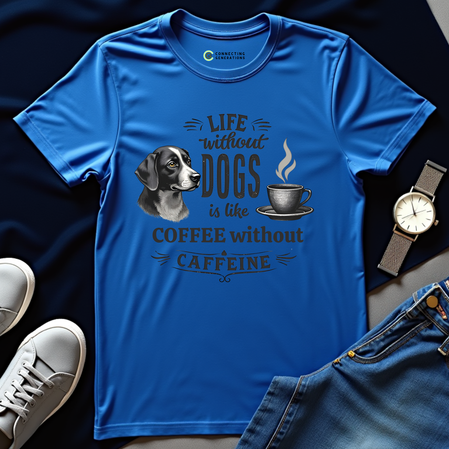 Dog & Coffee Essentials T-Shirt
