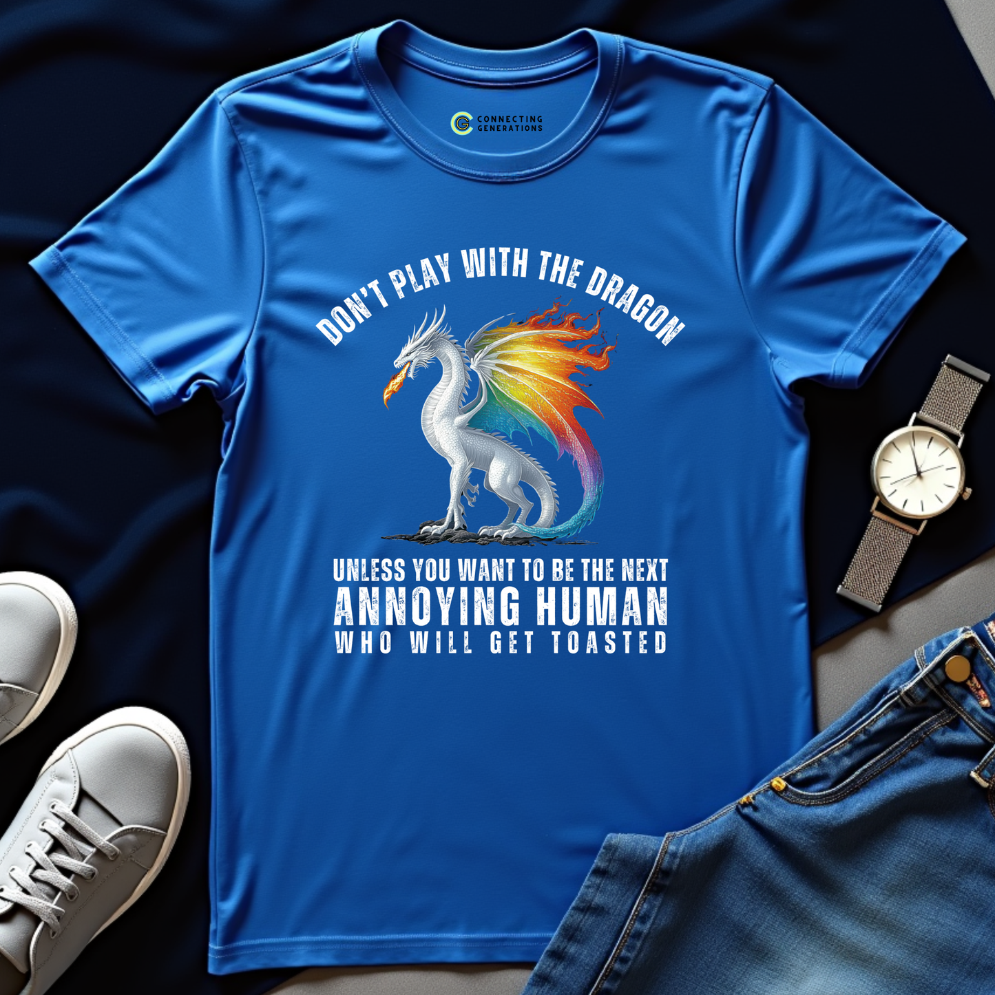 Dragon's Toasted Warning T-Shirt