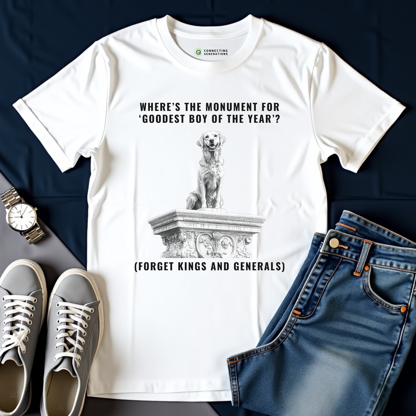 Goodest Boy Monument T-Shirt