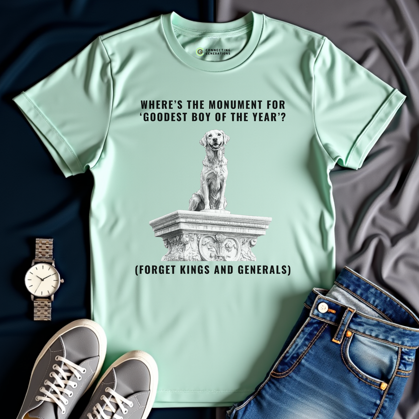 Goodest Boy Monument T-Shirt