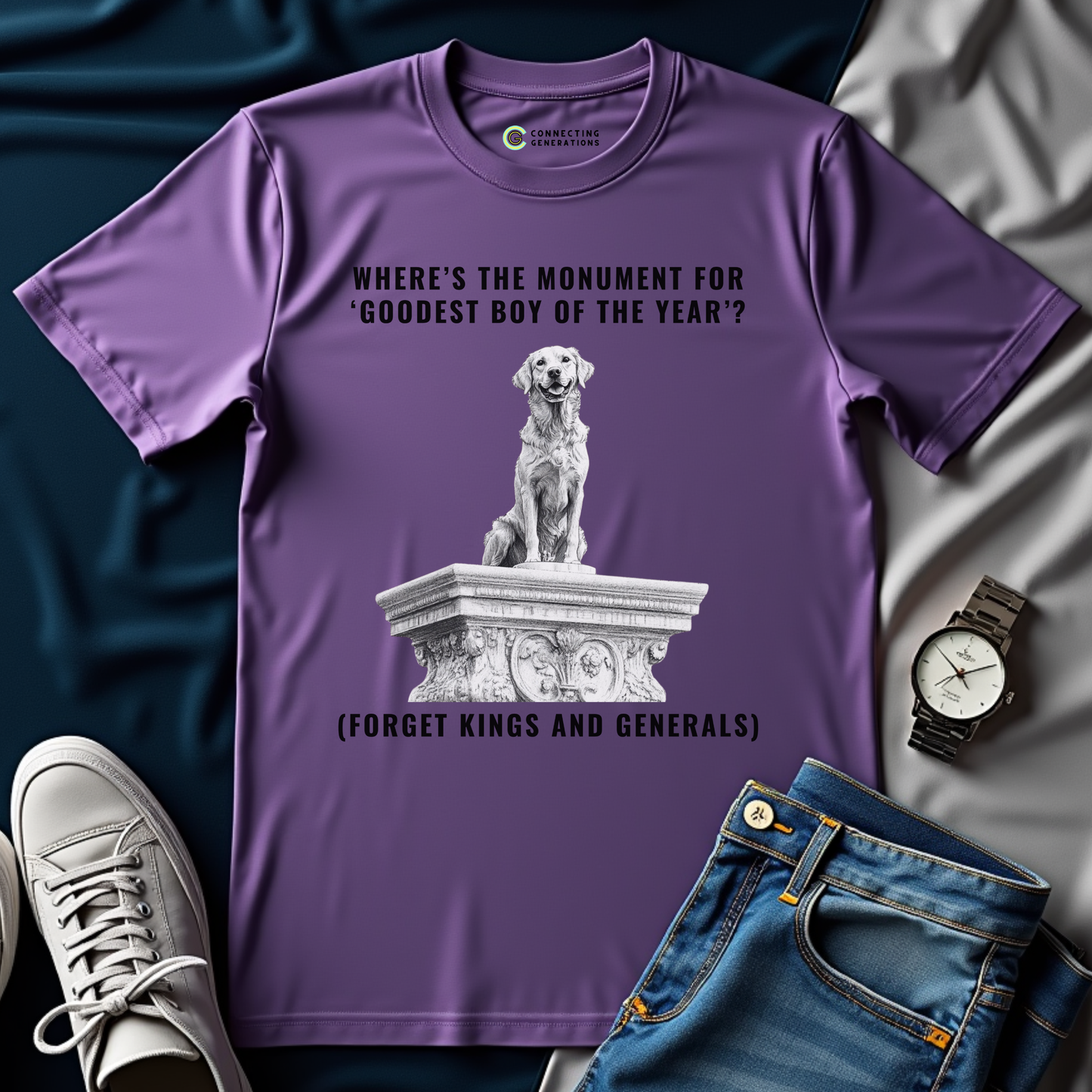 Goodest Boy Monument T-Shirt