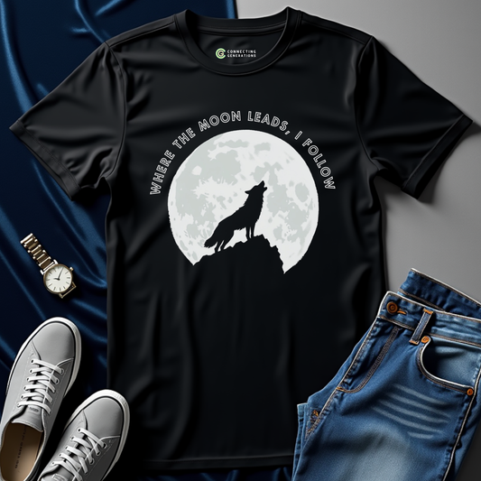 Moonlit Wolf Wanderer T-Shirt