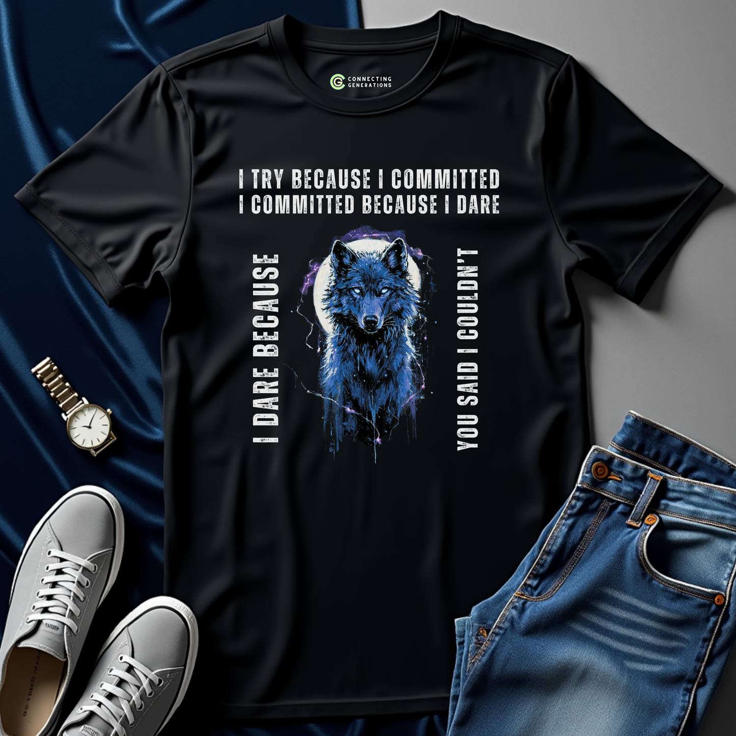 Daring Wolf's Resolve T-Shirt