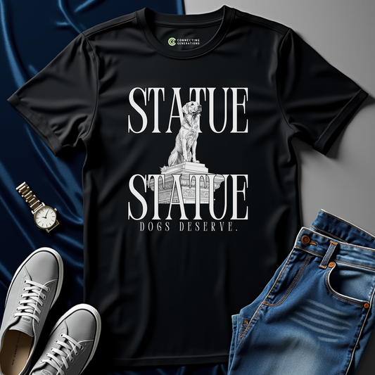 Dog Statue Advocate T-Shirt