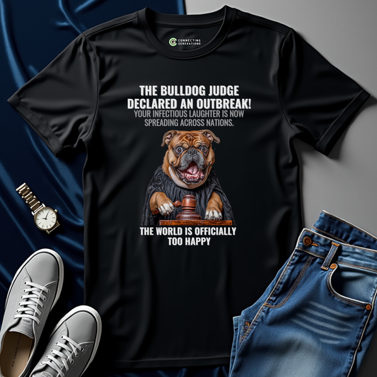 Global Happiness Bulldog T-Shirt