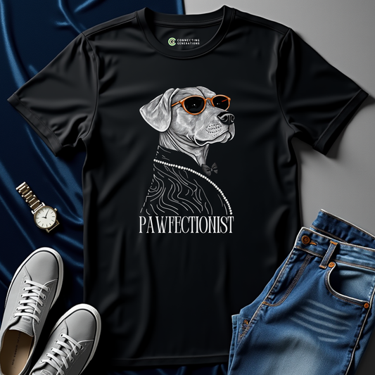 Elegant Pawfectionist T-Shirt