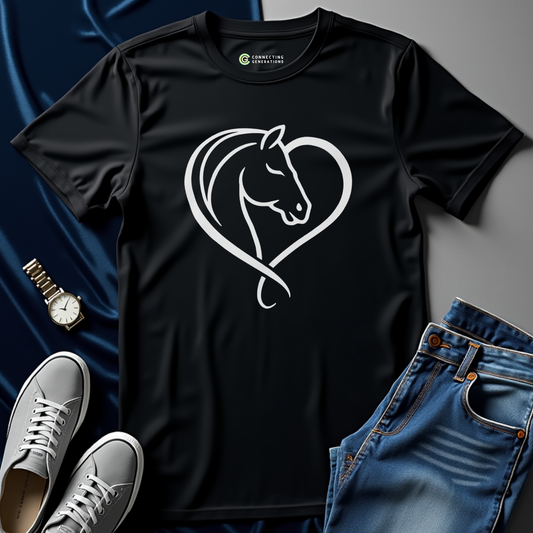 Heartfelt Horse Love T-Shirt