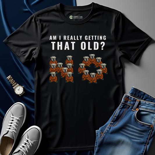 Aging Bulldog Contemplation T-Shirt