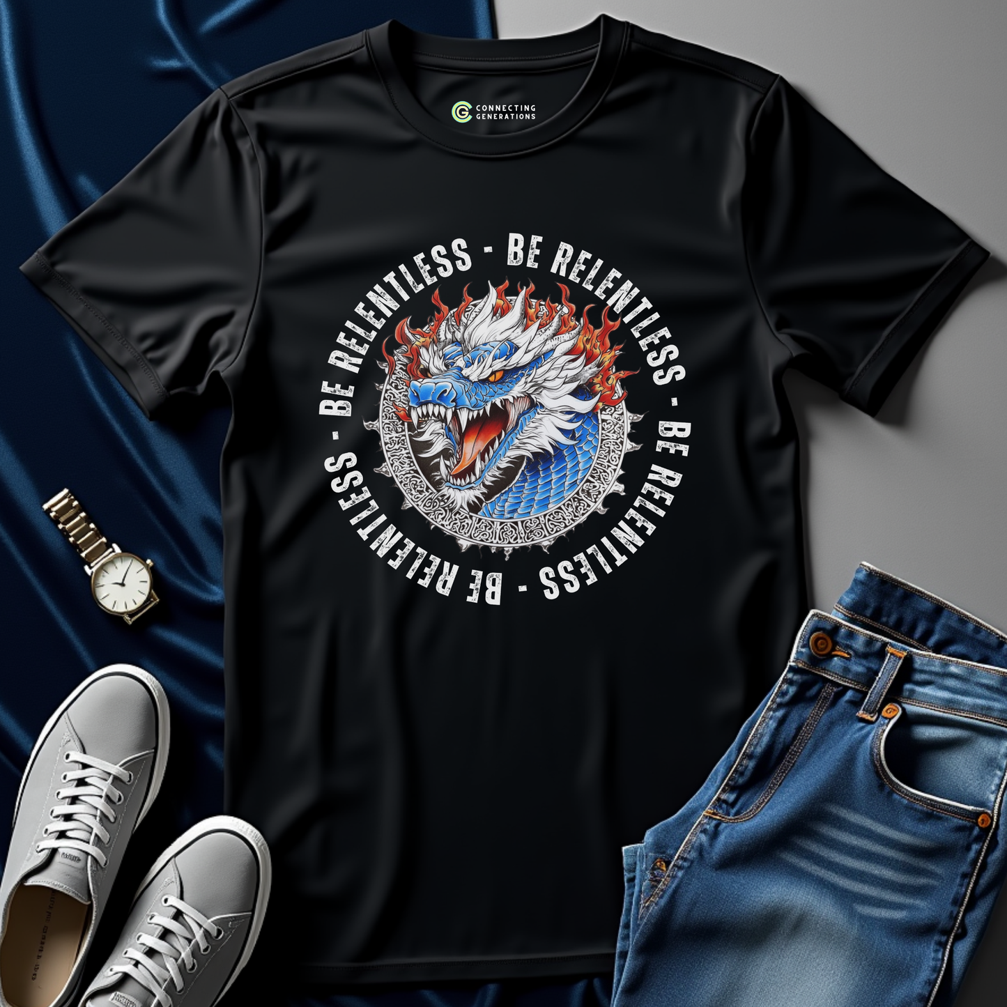 Be Relentless Dragon T-Shirt