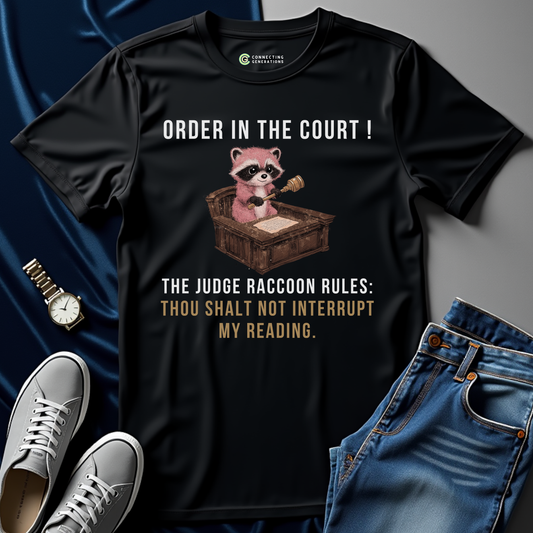 Court in Session Raccoon T-Shirt