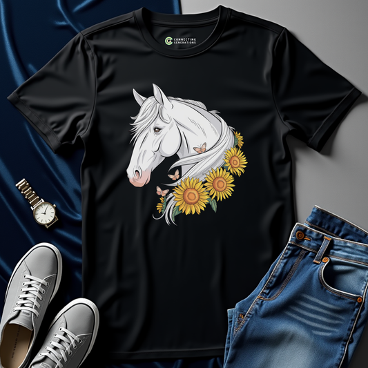 Sunflower Horse Beauty T-Shirt