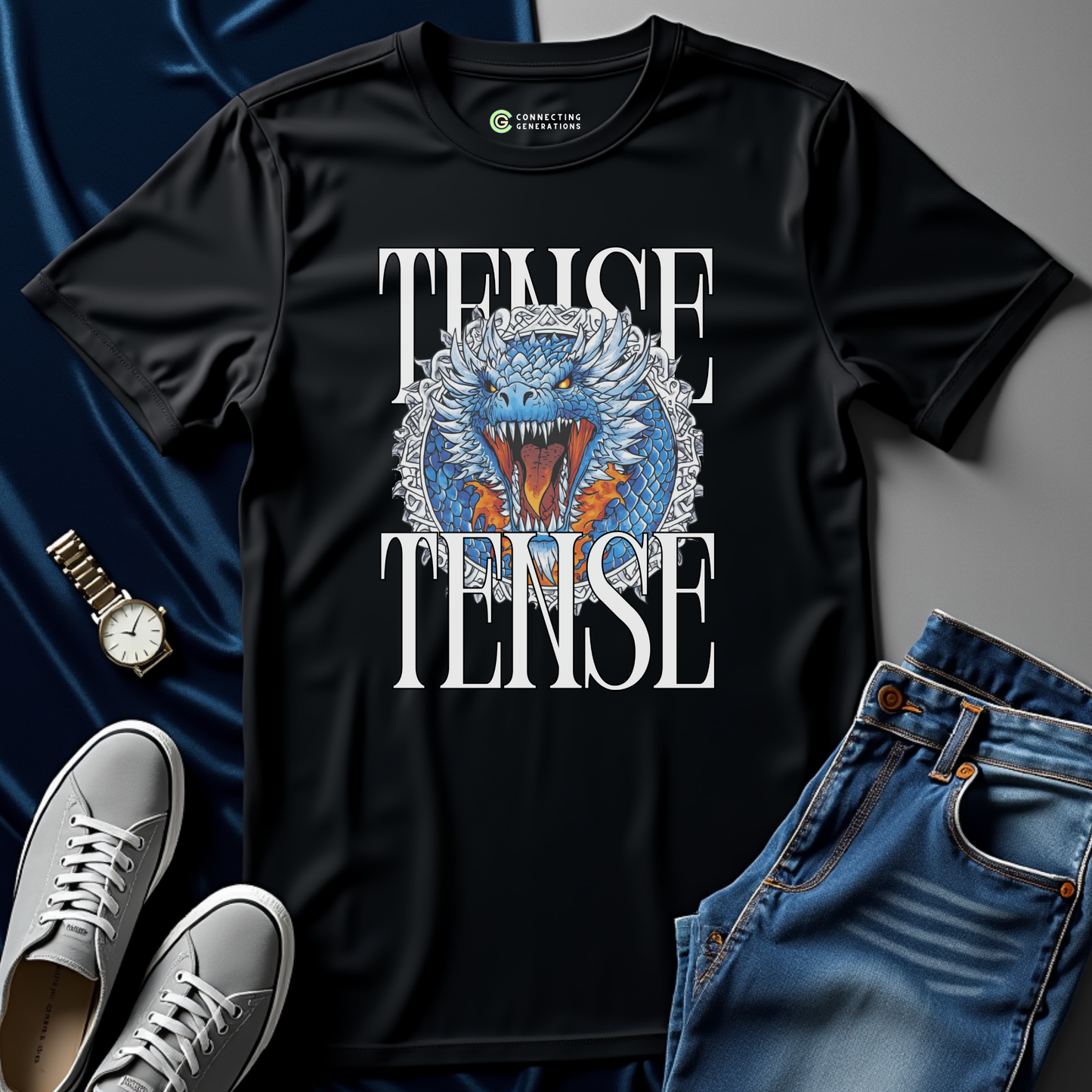 Tense Dragon Emblem T-Shirt
