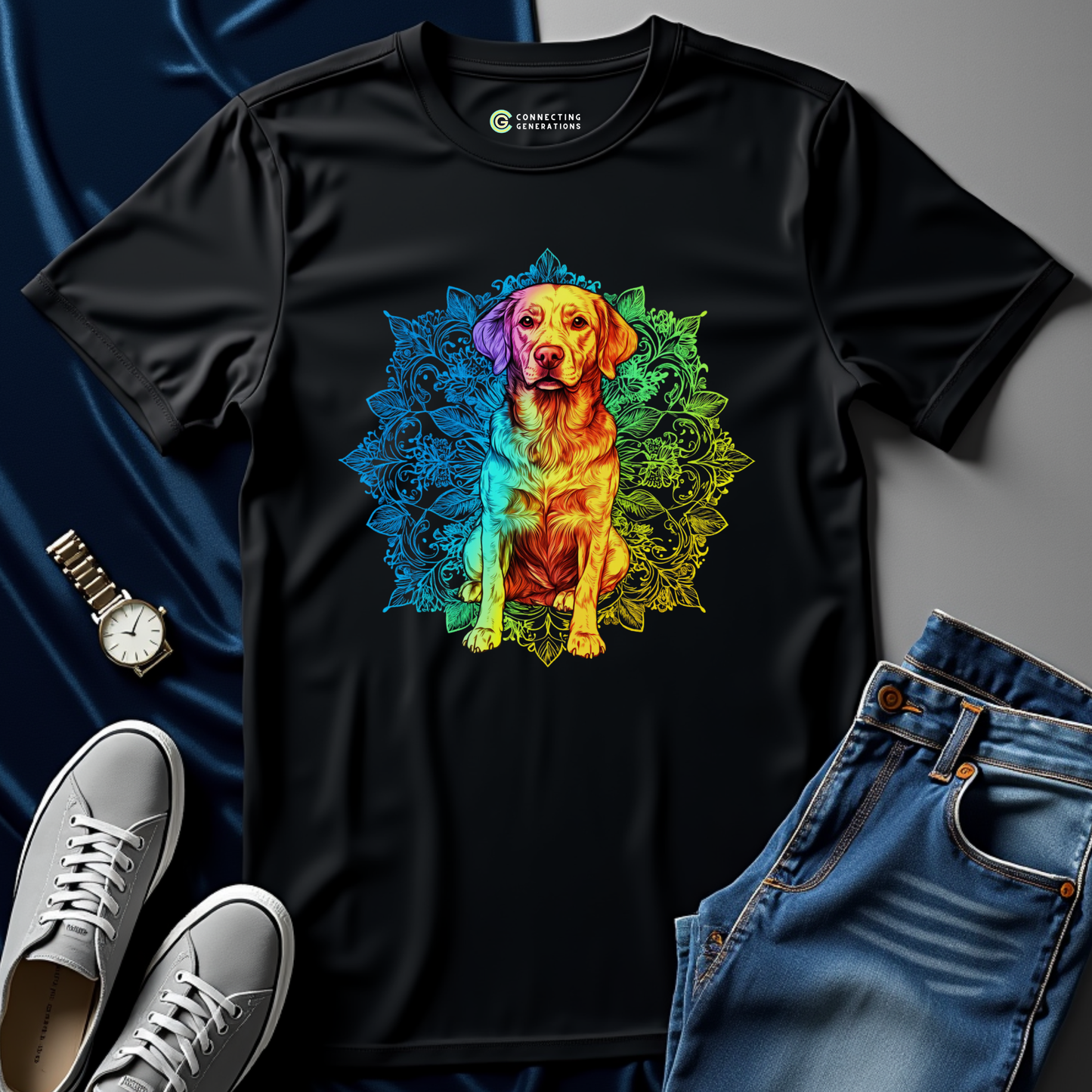 Psychedelic Pup T-Shirt